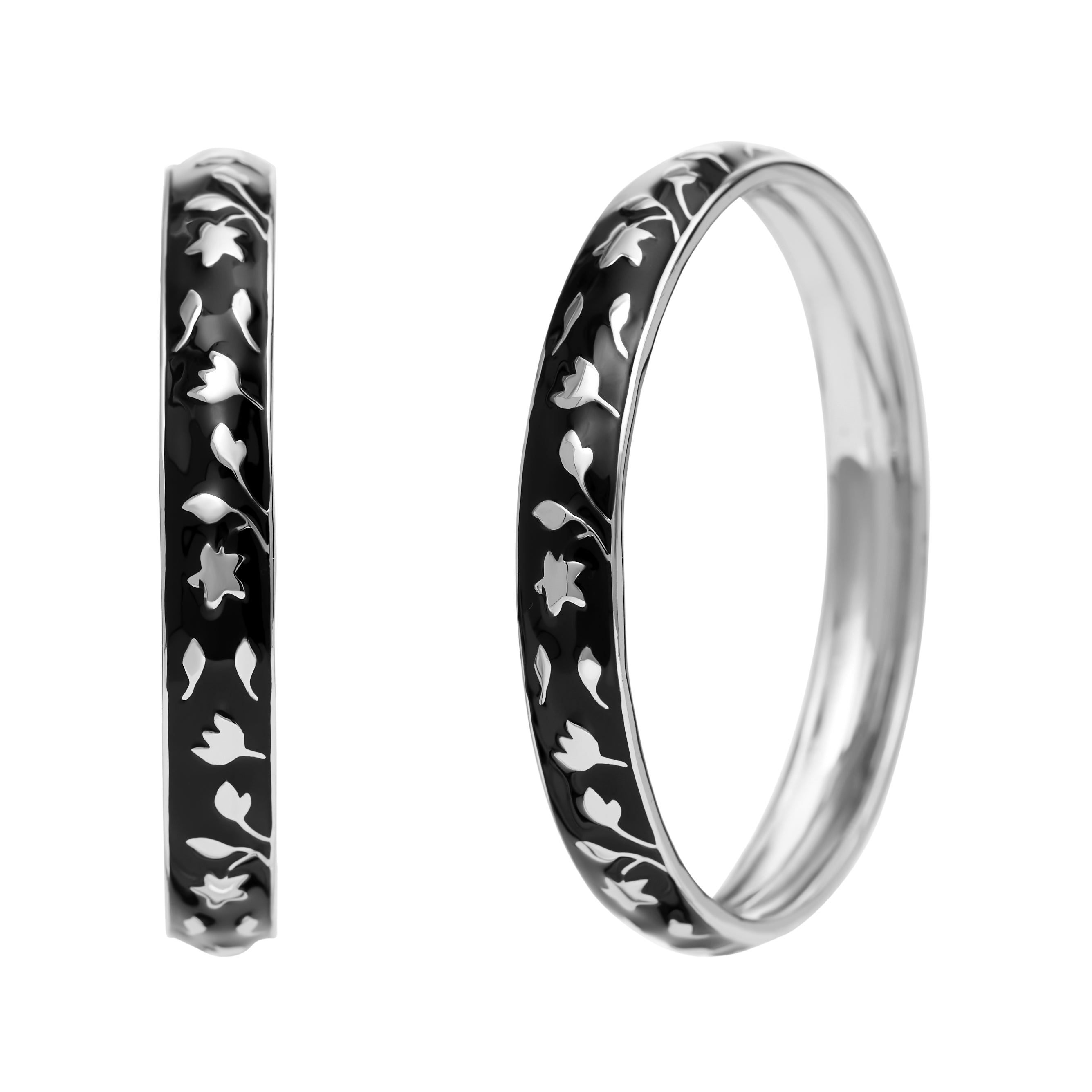 Meena Bangles (2 Pack) - Noir