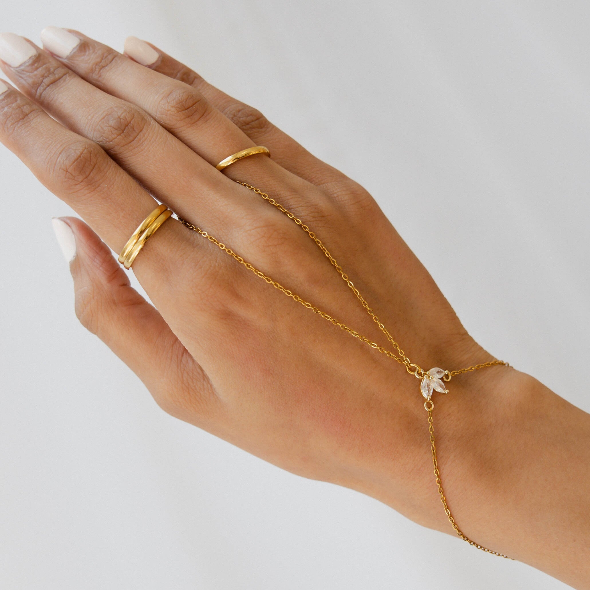 Lotus Hand Chain