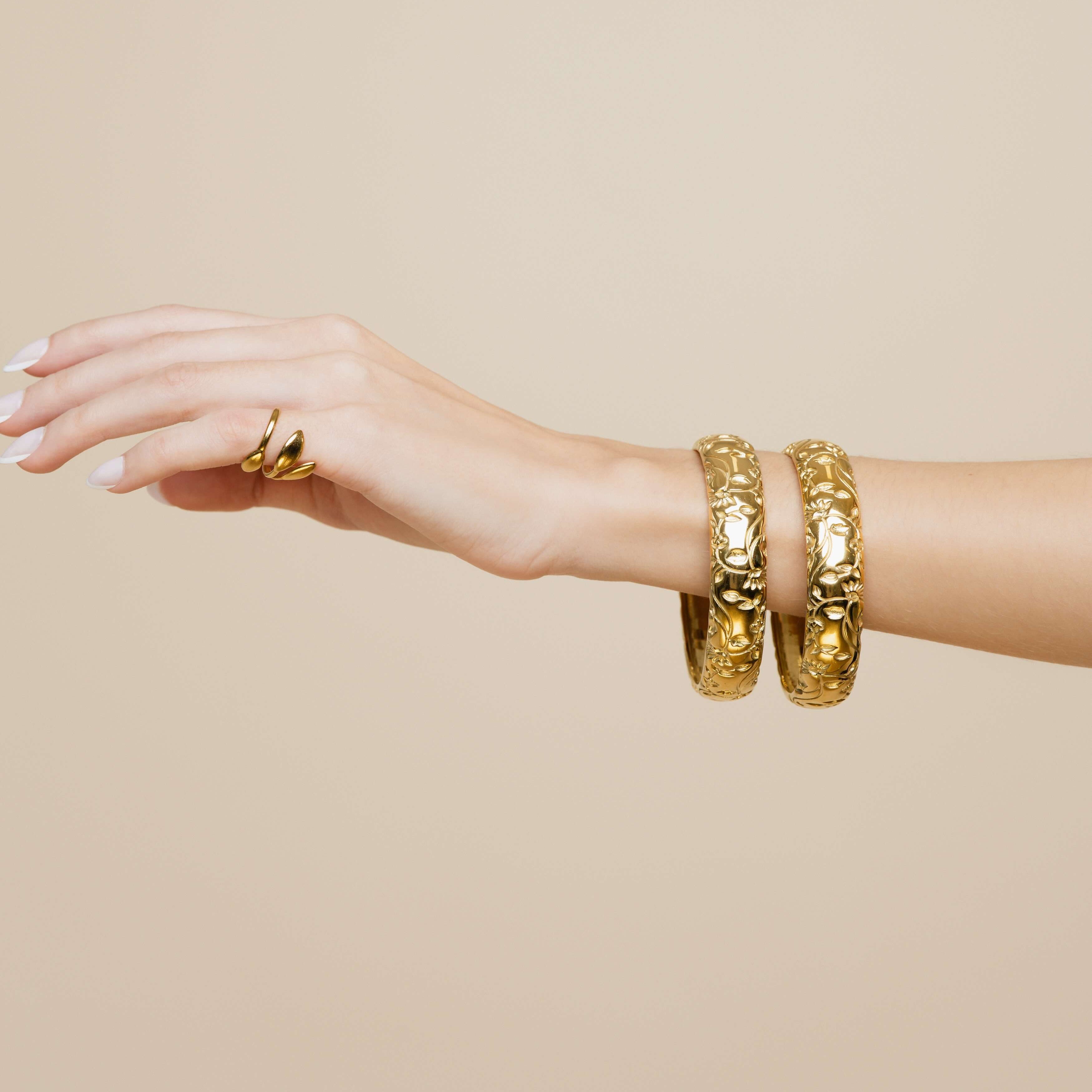 Rani Statement Bangles (2 pack)