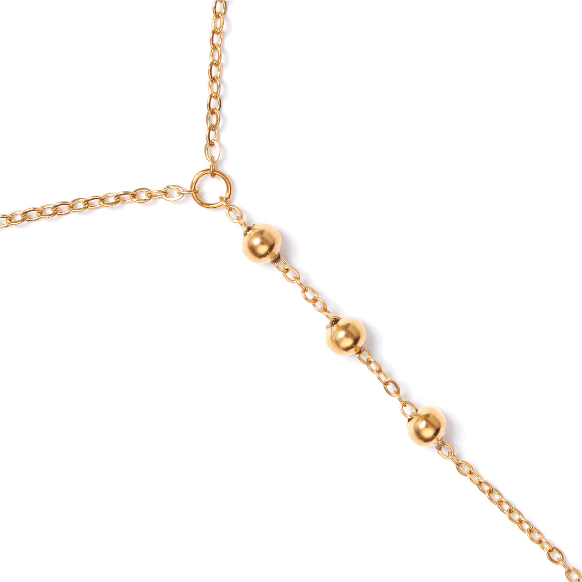 Beaded Hand Chain