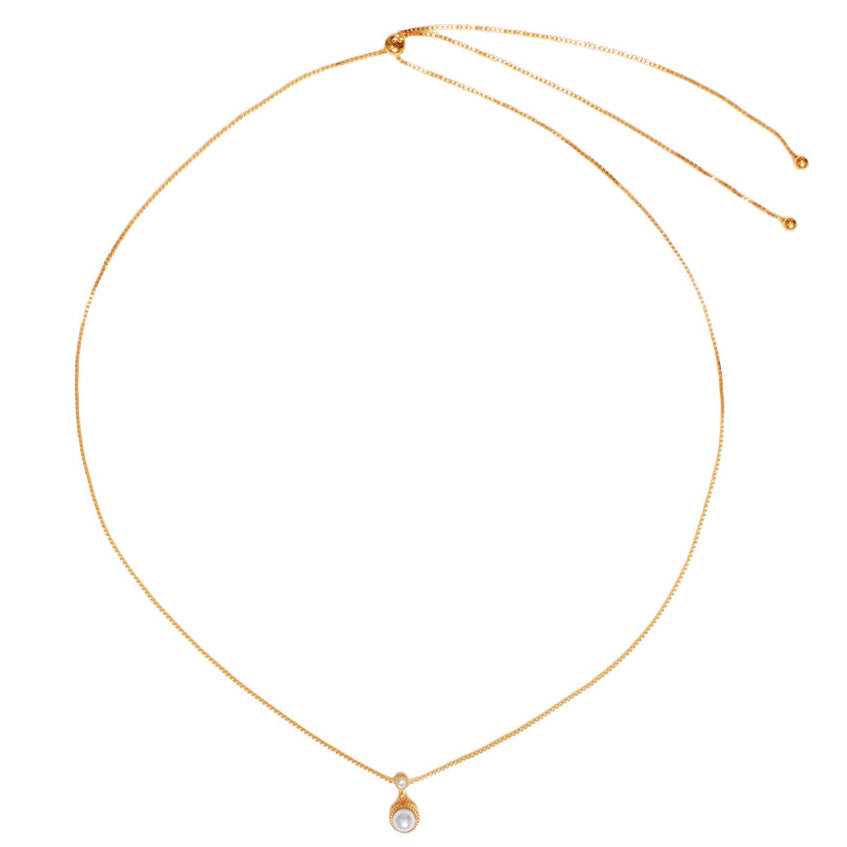 Rekha Pearl Pendant Necklace