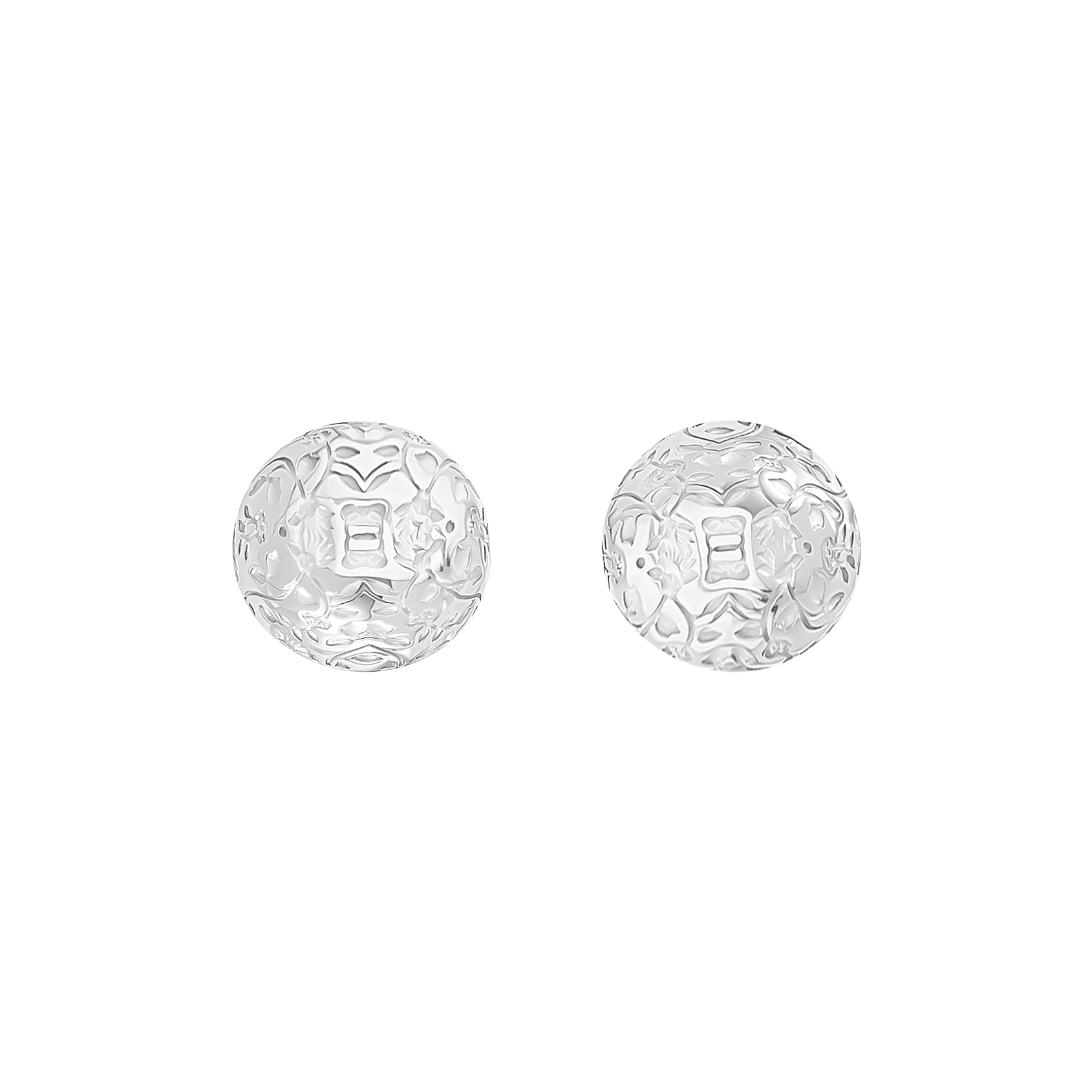 Rani Button Earrings