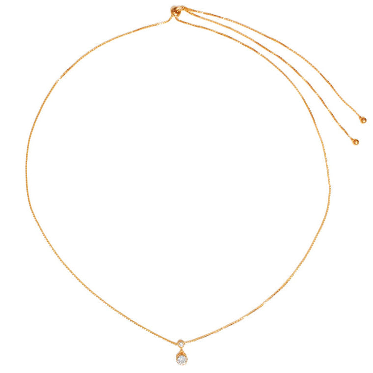 Rekha Round Pendant Necklace