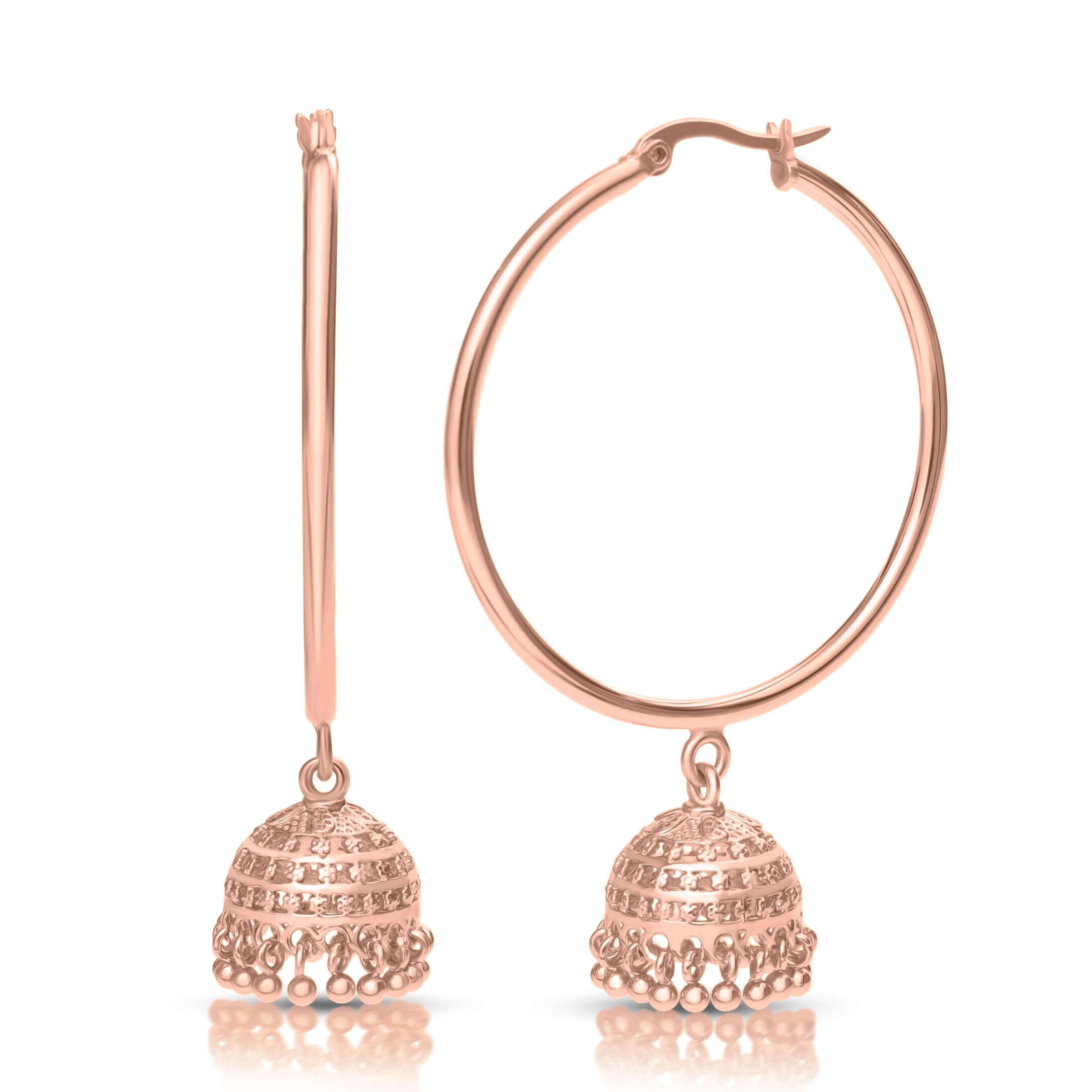 Hoop Jhumka Earrings