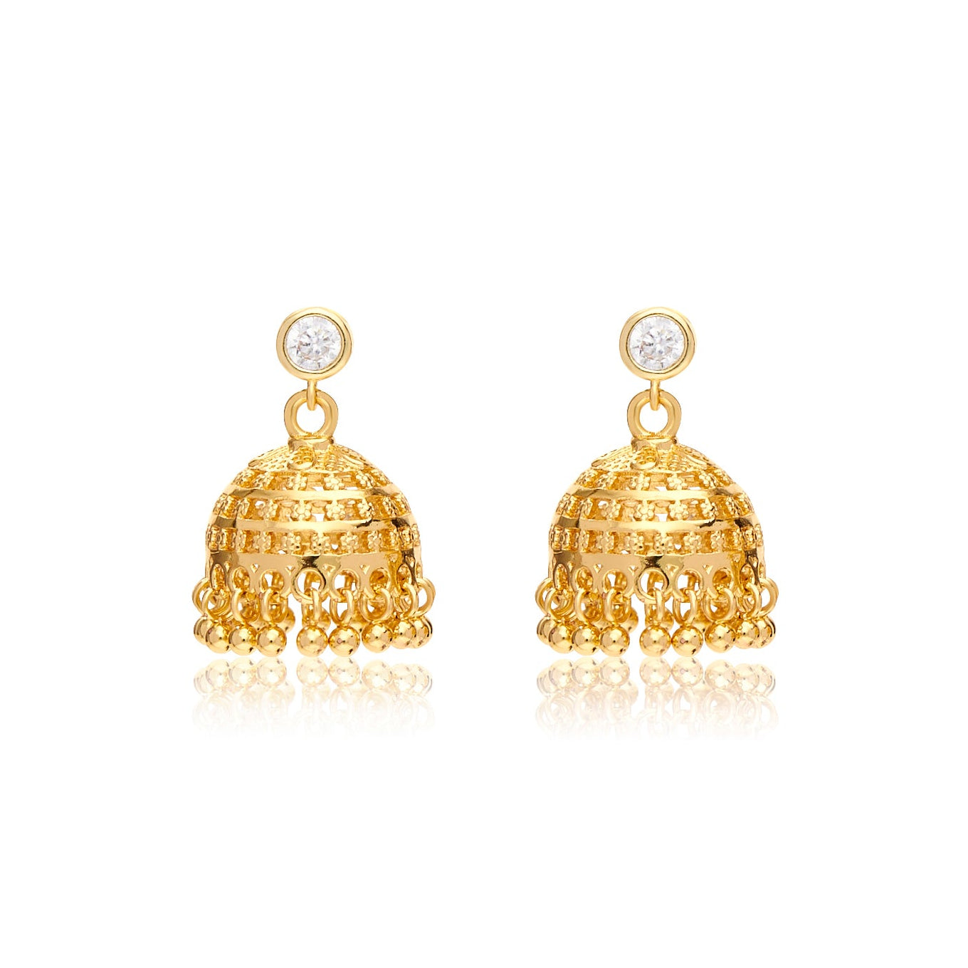 Baby Jhumka Stone Stud