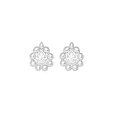 Meena Bloom Earrings - Ivory