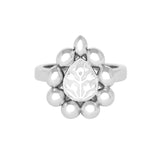 Meena Bloom Ring - Ivory
