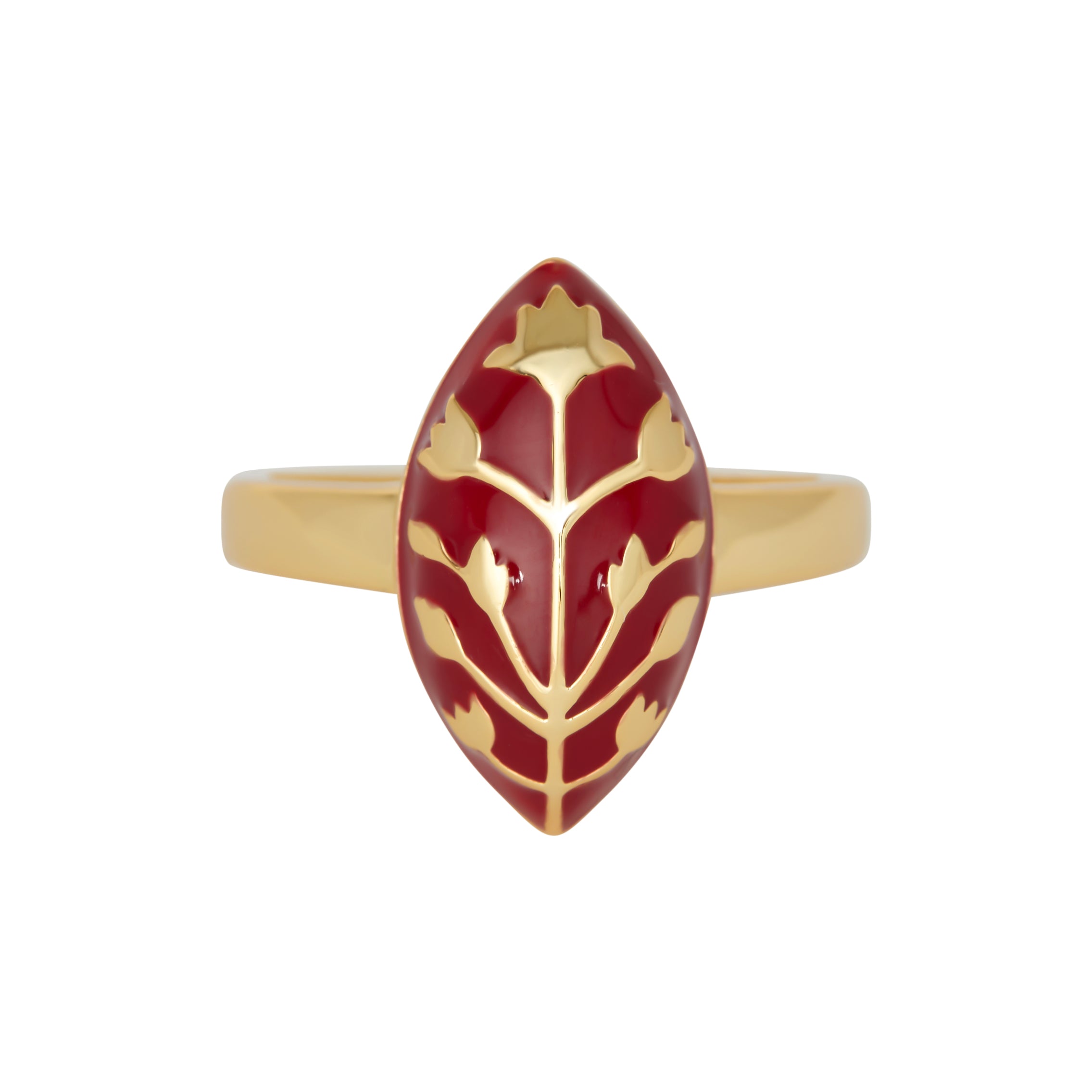 Meena Marquise Ring - Poppy