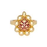 Meena Bloom Ring - Poppy