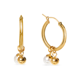 Pearly Drop Earrings