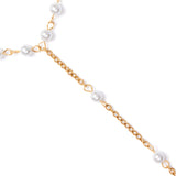 Pearly White Hand Chain