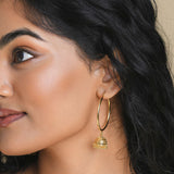 Hoop Jhumka Earrings