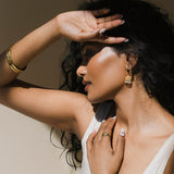 Pearl Jhumka Earrings