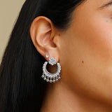Baby Stone Chandbali Earrings