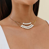 Riya Pearl Choker Necklace