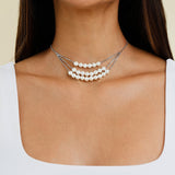 Riya Pearl Choker Necklace