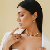 Micro Stone Chandbali Earrings