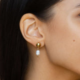 Micro Pearl Stud Earrings
