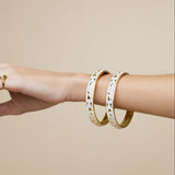 Meena Bangles (2 pack) - Ivory