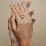 Micro Polki Fleur Ring