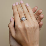 Micro Polki Fleur Ring