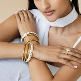 Meena Bangles (2 pack) - Ivory