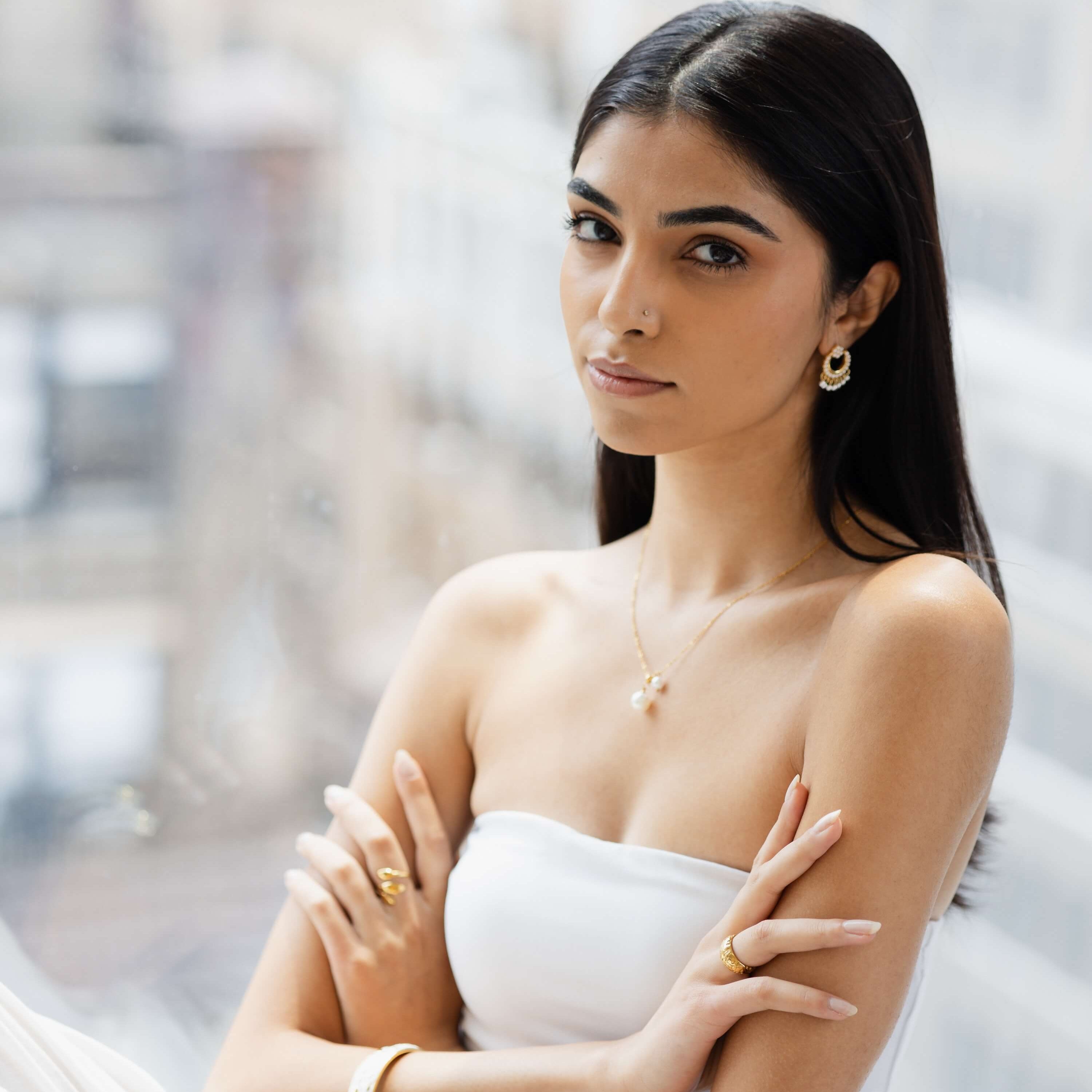 Twin Pearl Necklace