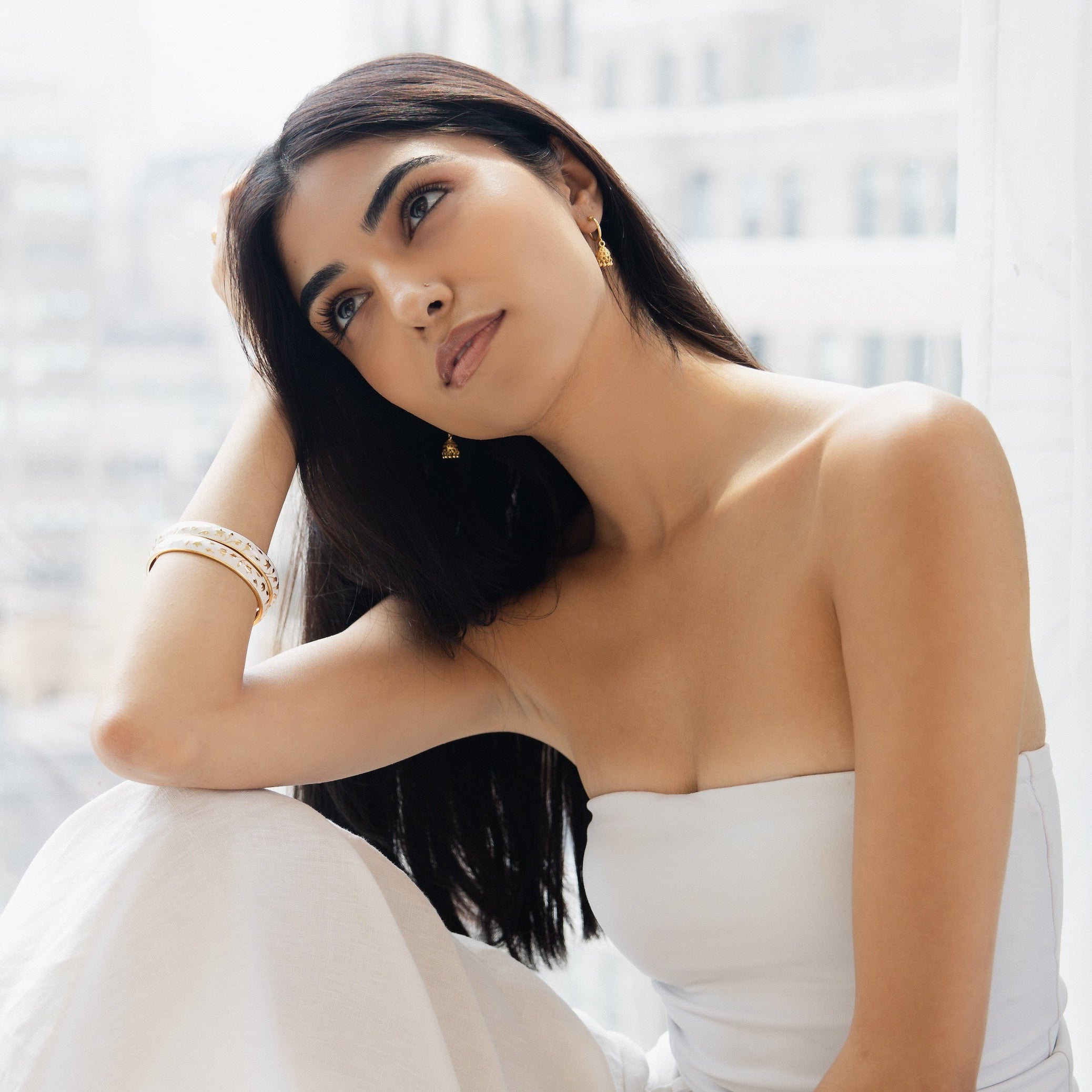 Micro Jhumka Earrings