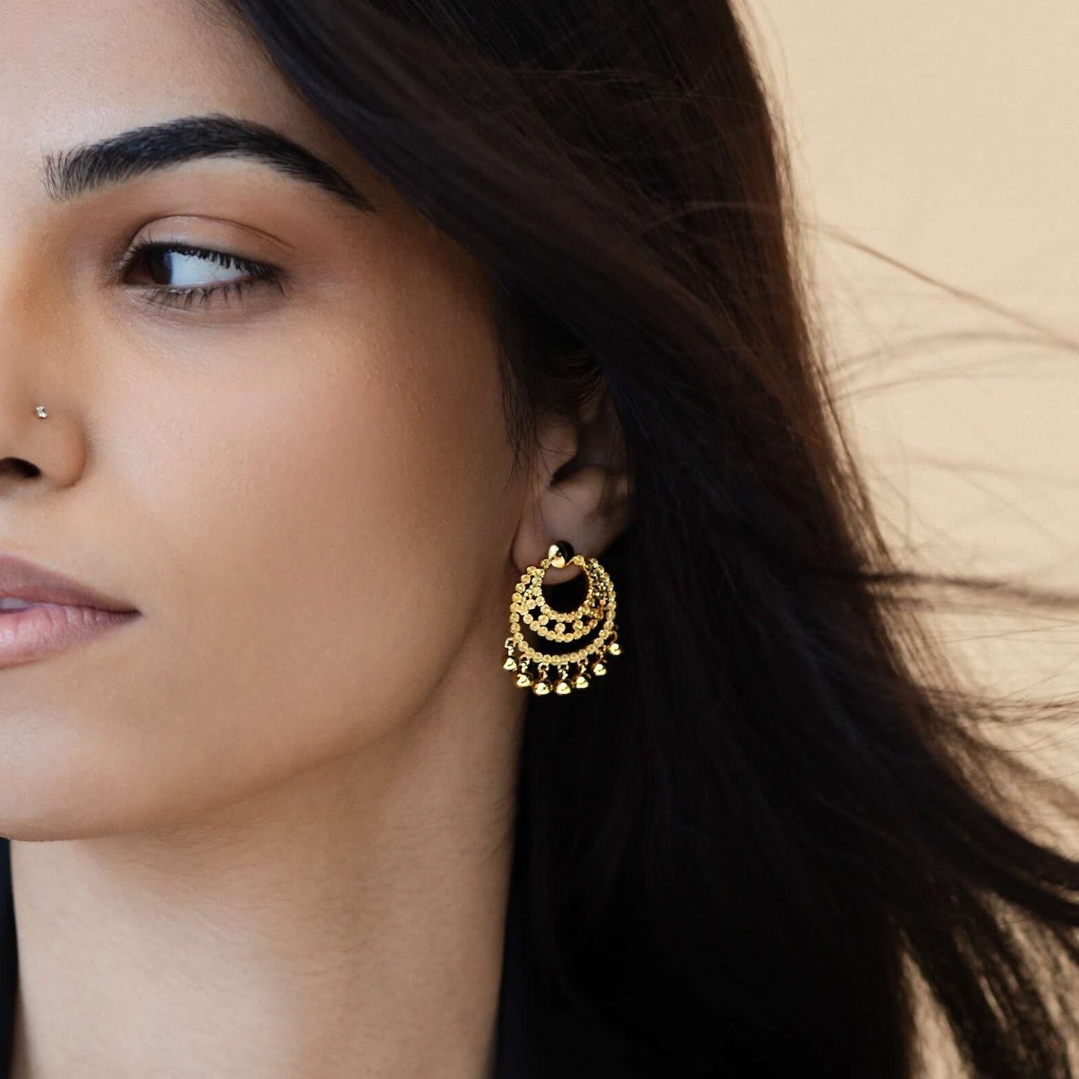 Baby Chandbali Earrings