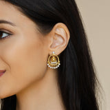 Roshni Micro Pearl Jhumka Earrings