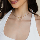 Rekha Round Pendant Necklace