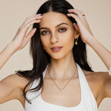 Rekha Pear Pendant Necklace