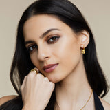 Micro Jhumka Huggie Earrings