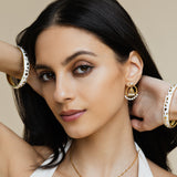 Roshni Micro Pearl Jhumka Earrings