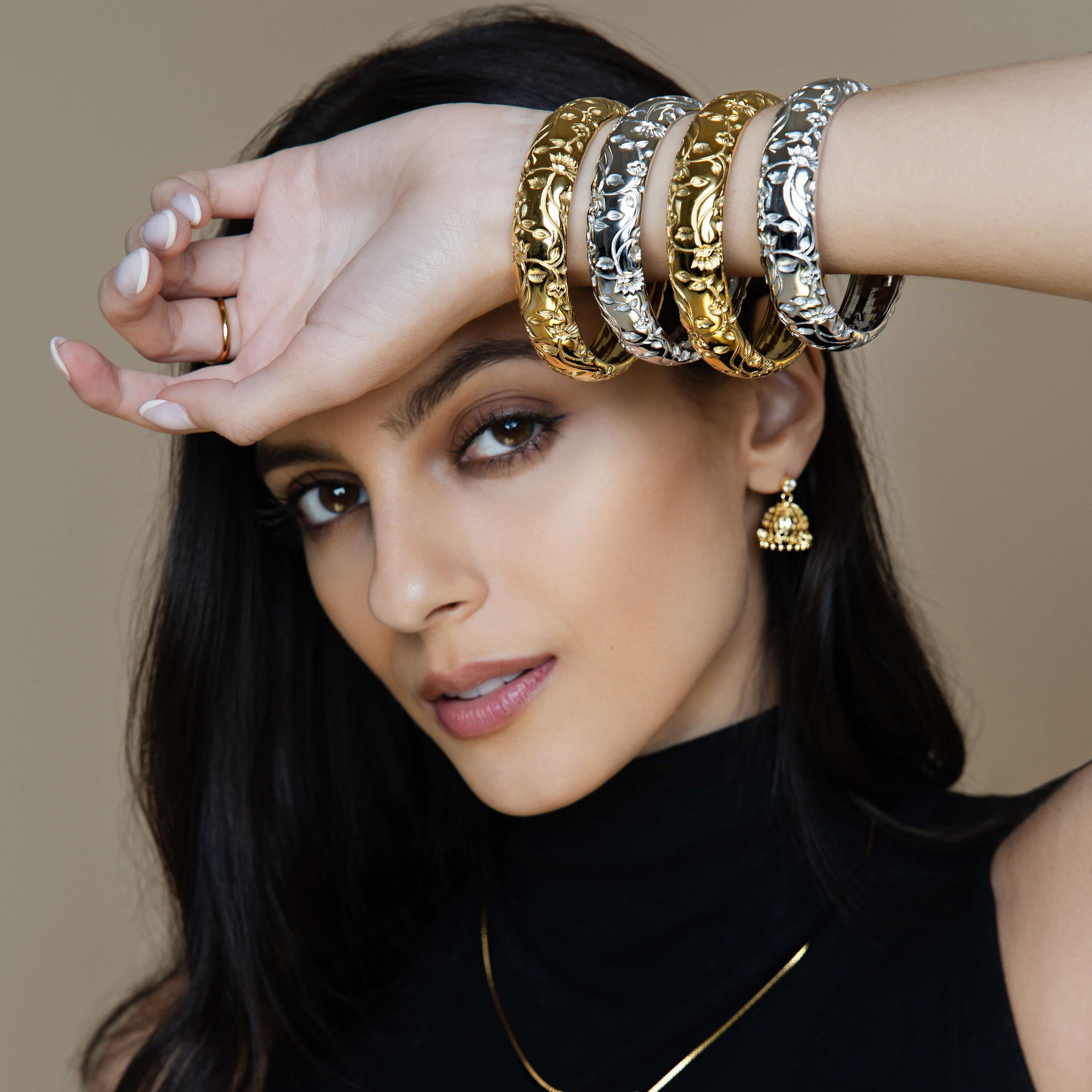 Rani Statement Bangles (2 pack)