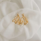 Kusum Stone Jhumka Earrings