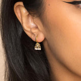 Micro Pearl Jhumka Huggies