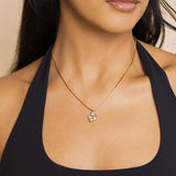 Rekha Trio Stone Necklace