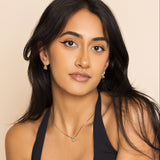 Rekha Twin Marquise Necklace