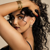 Micro Stone Chandbali Earrings