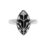 Meena Marquise Ring - Noir