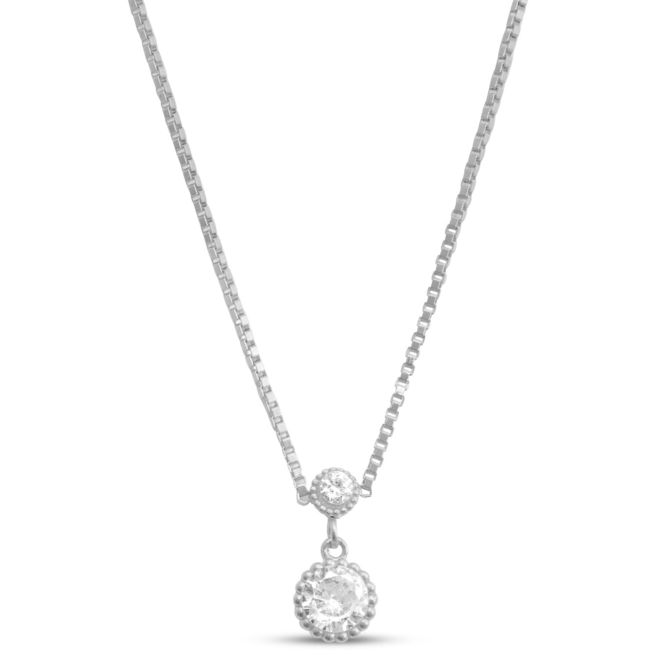 Rekha Round Pendant Necklace