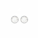 Classic Round Stud Earrings