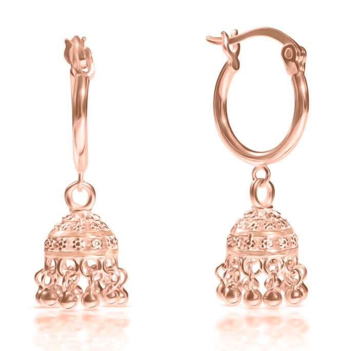 Banjara Oxidised Jhumka Earrings – The Shopping Tree