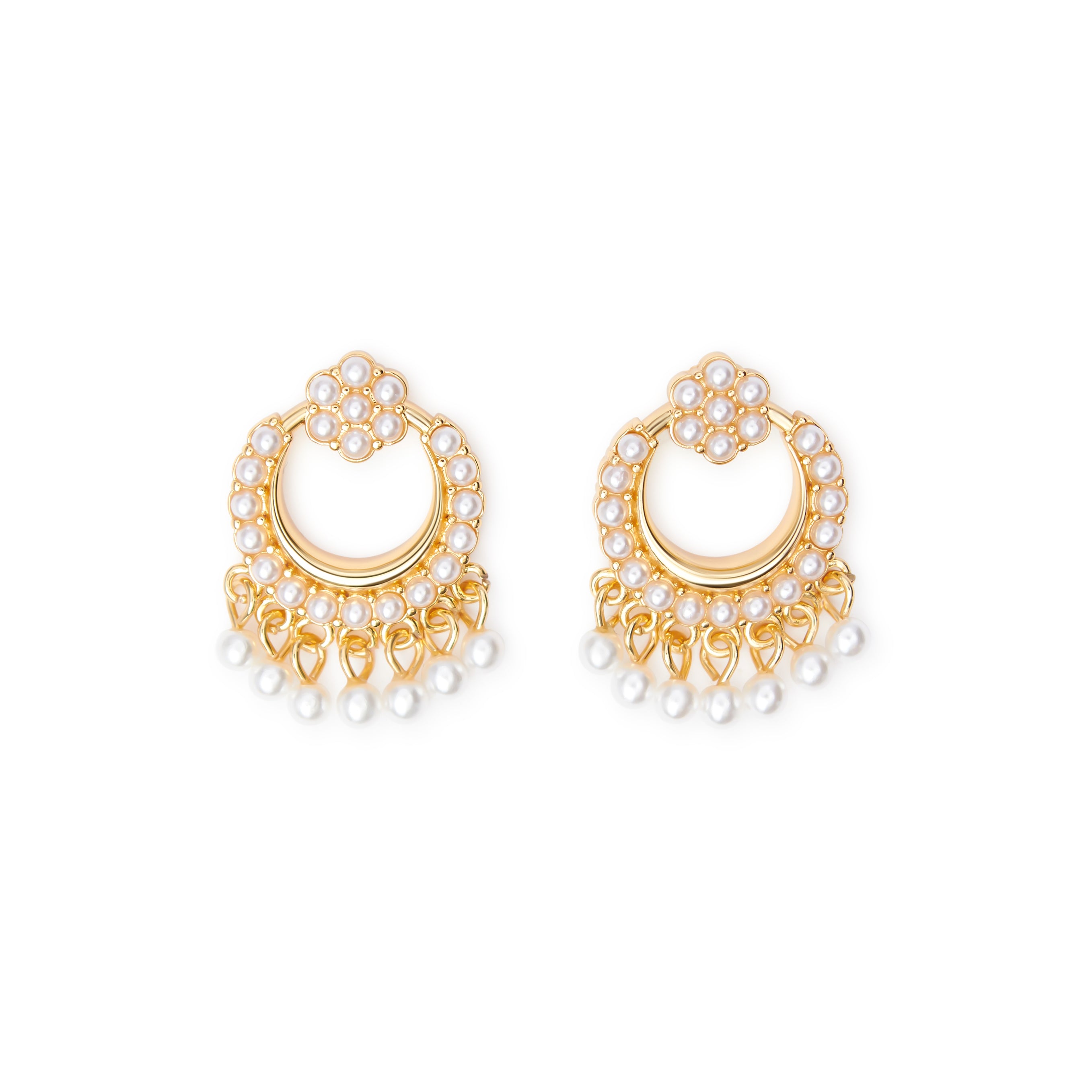 Micro Pearl Chandbalis