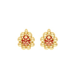 Meena Bloom Earrings - Poppy