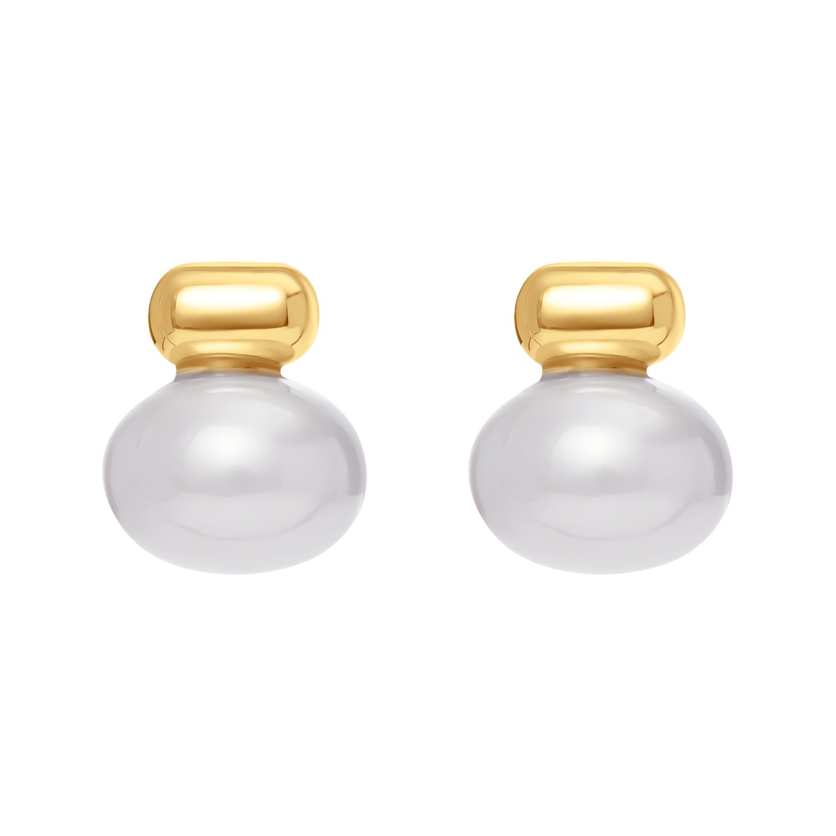 Baby Pearl Stud Earrings