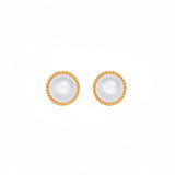 Classic Pearl Stud Earrings