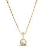 Rekha Pearl Pendant Necklace