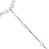 Pearly White Hand Chain